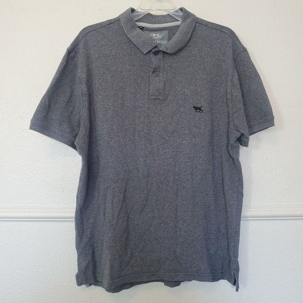 Rodd & Gunn Sports Fit Knit Polo Size XL Extra Large Gray Australian Cotton